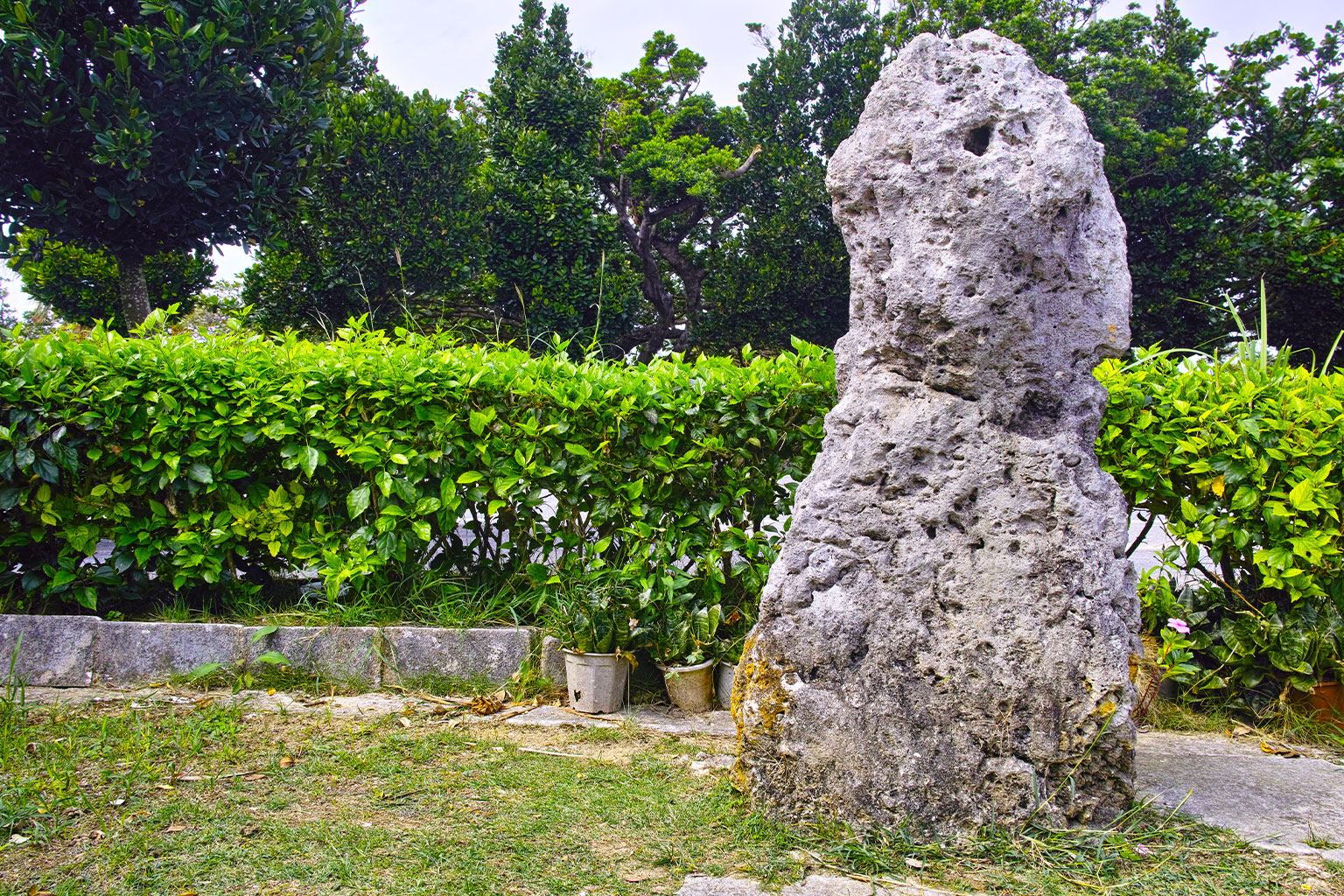 人頭税石の実物画像